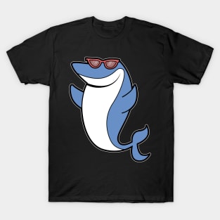 Shark Sun Glasses T-Shirt